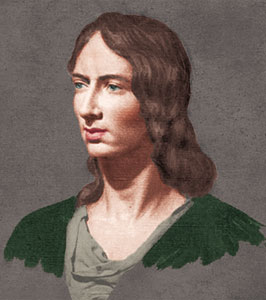 Colourised Getty portrait